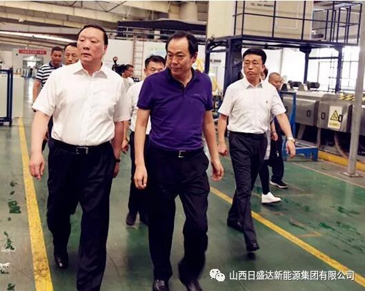 省委常委统战部长徐广国在集团公司调研
