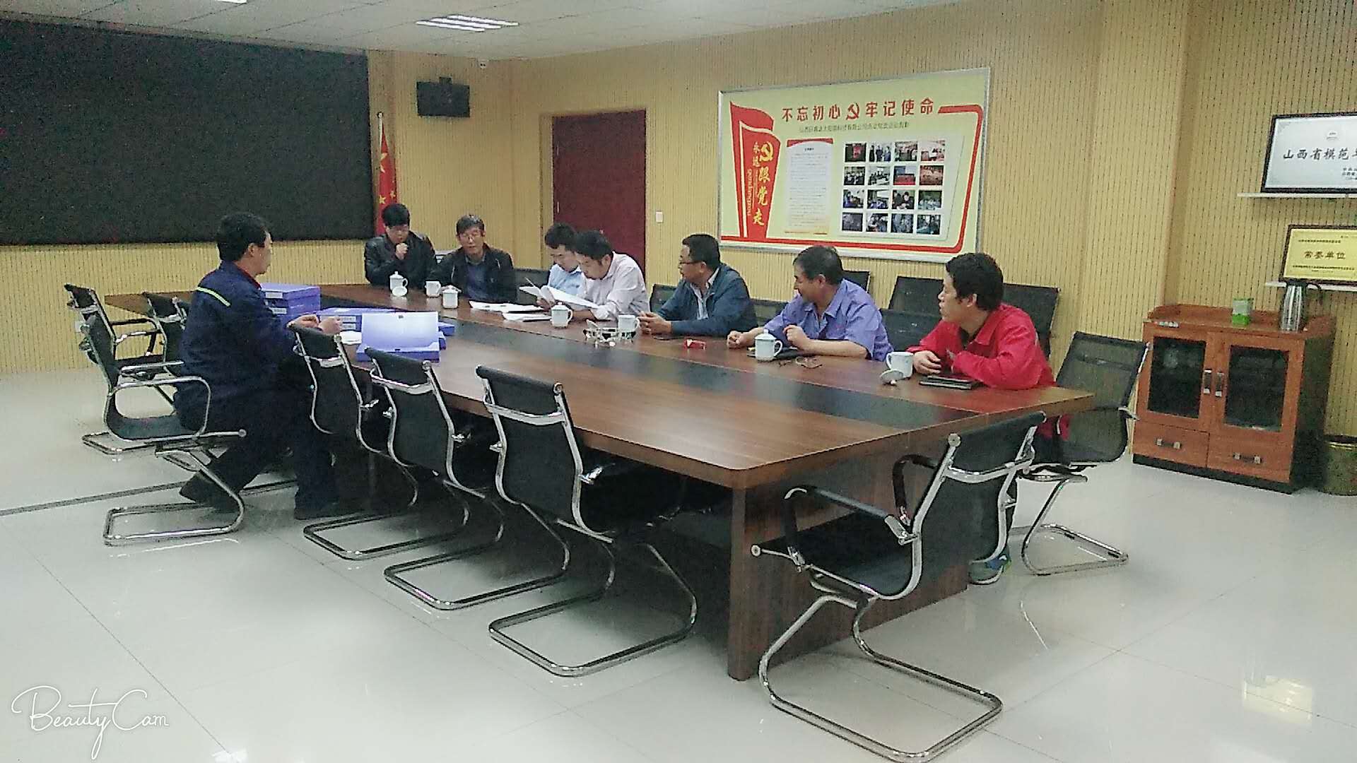 县安监局督察组深入日盛达集团检查安全生产工作